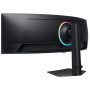 LCD Monitor, SAMSUNG, Odyssey G9, 49, Gaming/Curved, Panel VA, 5120x1440, 32:9, 1 ms, Swivel, Height adjustable, Tilt, Colour Black, LS49CG950EUXEN