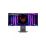 Monitor, LG, 34GS95QE-B, 34, Gaming/Curved, Panel OLED, 3440x1440, 21:9, 240Hz, Matte, 0.03 ms, Swivel, Height adjustable, Tilt, Colour Black, 34GS95QE-B