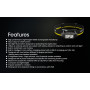 HEADLAMP NU SERIES 1400 LUMENS/NU43 NITECORE