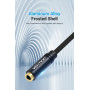 CABLE AUDIO 2X3.5MM TO 3.5MM/0.3M BBTBY VENTION