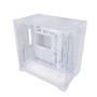 Case, LIAN LI, O11 VISION COMPACT, Tower, Case product features Transparent panel, ATX, EATX, MicroATX, MiniITX, Colour White, G99.O11VPW.00