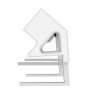 POWER EXT. DESK TYPE F AMPRA/WHITE 100137173 FELLOWES
