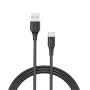 CABLE USB-C TO USB2.0/0.25M BLACK CTHBC VENTION