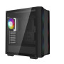 Case, DEEPCOOL, CC560 ARGB V2, MiniTower, Not included, MicroATX, MiniITX, Colour Black, R-CC560-BKTAA4-G-2