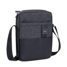 TABLET CASE CROSSBODY 11/8811 BLACK MELANGE RIVACASE