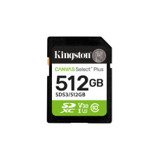 MEMORY SDXC 512GB UHS-I/SDS3/512GB KINGSTON