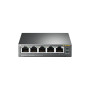 Switch,TP-LINK,Desktop/pedestal,5x10Base-T / 100Base-TX,PoE ports 4,TL-SF1005P