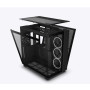 Case, NZXT, H9 Elite, MidiTower, Case product features Transparent panel, Not included, ATX, MicroATX, MiniITX, Colour Black, CM-H91EB-01