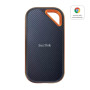 External SSD, SANDISK BY WESTERN DIGITAL, Extreme Pro, 2TB, USB-C, Write speed 2000 MBytes/sec, Read speed 2000 MBytes/sec, Proprietary, SDSSDE81-2T00-G25