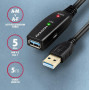 CABLE USB3.2 A-M/A-F ACTIVE/5M ADR-305 AXAGON