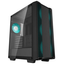 Case, DEEPCOOL, CC560 V2, MiniTower, Not included, MicroATX, MiniITX, Colour Black, R-CC560-BKGAA4-G-2