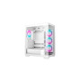 Case, DEEPCOOL, CG580 4F WH, MidiTower, Case product features Transparent panel, Not included, ATX, MicroATX, MiniITX, Colour White, R-CG580-WHADA4-G-1