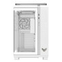 Case, ASUS, TUF Gaming GT502 Horizon, MidiTower, Case product features Transparent panel, Not included, ATX, MicroATX, MiniITX, Colour White, TUFGAMGT502HORIZONWHT