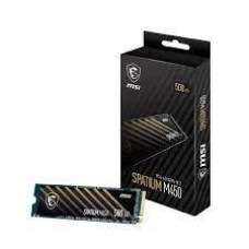 SSD, MSI, SPATIUM M450, 500GB, M.2, PCIe Gen4, NVMe, 3D NAND, Write speed 2300 MBytes/sec, Read speed 3600 MBytes/sec, 2.15mm, TBW 300 TB, MTBF 1500000 hours, S78-440K380-P83