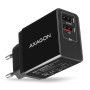 MOBILE CHARGER WALL USB 24W/2PORT ACU-QS24 AXAGON