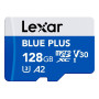 MEMORY MICRO SDXC 128GB UHS-I/W/A LMSBLPL128G-BNANG LEXAR