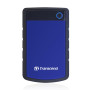 External HDD, TRANSCEND, StoreJet, 2TB, USB 3.0, Colour Blue, TS2TSJ25H3B