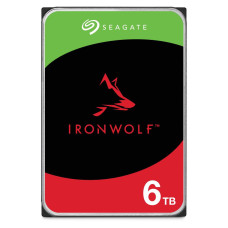 HDD, SEAGATE, IronWolf, 6TB, SATA, 256 MB, 5400 rpm, Discs/Heads 4/8, 3,5, ST6000VN006 HDD, SEAGATE, IronWolf, 6TB, SATA, 256 MB, 5400 rpm, Discs/Heads 4/8, 3,5, ST6000VN006