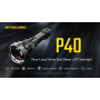 FLASHLIGHT LEP ULTRA-LONG/2000 LUMENS P40 NITECORE