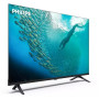 TV Set, PHILIPS, 75, 4K/Smart, 3840x2160, Wireless LAN, Bluetooth, Titan OS, Black, 75PUS7009/12