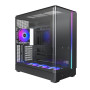 Case, MONTECH, micro ATX/Mini-ITX, Black, Midi Tower, PC, KING 45 PRO, KING45PRO(B)