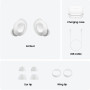 HEADSET GALAXY BUDS FE/WHITE SM-R400 SAMSUNG