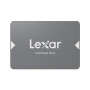 SSD, LEXAR, NS100, 2TB, SATA 3.0, Write speed 500 MBytes/sec, Read speed 550 MBytes/sec, 2,5, LNS100-2TRB