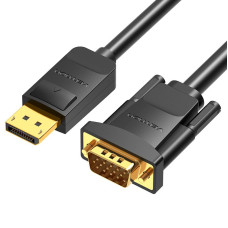 CABLE DP TO VGA 2M/BLACK HBLBH VENTION