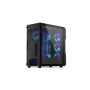 Case, ENDORFY, Regnum 400 ARGB, MidiTower, Case product features Transparent panel, Not included, ATX, MicroATX, MiniITX, Colour Black, EY2A009