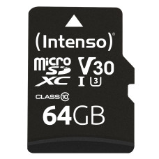 MEMORY MICRO SDXC 64GB C10/W/ADAPTER 3433490 INTENSO