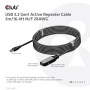 CABLE USB3.2 TO USB3.2 5M/M/F CAC-1404 CLUB3D