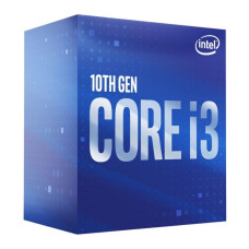 CPU, INTEL, Core i3, i3-10105, Comet Lake, 3700 MHz, Cores 4, 6MB, Socket LGA1200, 65 Watts, GPU UHD 630, BOX, BX8070110105SRH3P