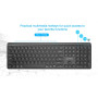 KEYBOARD WRL SLIM 2.4G+BT US/KB-WPS-03 GEMBIRD