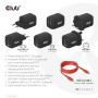 MOBILE CHARGER WALL 3PORT/GAN 65W CAC-1913EU CLUB3D