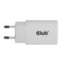 MOBILE CHARGER WALL USB-C/2PACK 30W WH CAC-3020 CLUB3D