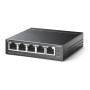 Switch, TP-LINK, Desktop/pedestal, 5x10Base-T / 100Base-TX, PoE ports 4, TL-SF1005P
