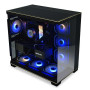 Case, LIAN LI, O11 DYNAMIC EVO RGB, Tower, Case product features Transparent panel, ATX, EATX, MicroATX, MiniITX, Colour Black, G99.O11DERGBX.00
