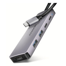 I/O HUB USB-C 5IN1/0.15M HMC-5H60 AXAGON