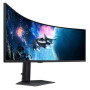 LCD Monitor, SAMSUNG, Odyssey G9, 49, Gaming/Curved, Panel VA, 5120x1440, 32:9, 1 ms, Swivel, Height adjustable, Tilt, Colour Black, LS49CG950EUXEN