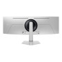 Monitor, SAMSUNG, Odyssey OLED G9 G93SC, 49, Gaming/Curved, Panel OLED, 5120x1440, 32:9, 240Hz, 0.03 ms, Height adjustable, Tilt, Colour Silver, LS49CG934SUXEN