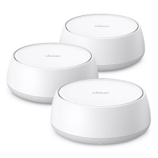 Wireless Router, TP-LINK, 3-pack, Mesh, Number of antennas 4, DECOBE22(3-PACK) Wireless Router, TP-LINK, 3-pack, Mesh, Number of antennas 4, DECOBE22(3-PACK)