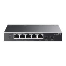 Switch, TP-LINK, TL-SG1005P-PD, Desktop/pedestal, 5x10Base-T / 100Base-TX / 1000Base-T, PoE+ ports 5, TL-SG1005P-PD