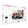 TV Set, THOMSON, 55, 4K/Smart, QLED, 3840x2160, Google TV, White, 55UG4S14W