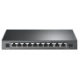 Switch, TP-LINK, TL-SG1210PP, 9x10Base-T / 100Base-TX / 1000Base-T, 1x10/100/1000BASE-T/SFP combo, PoE+ ports 6, TL-SG1210PP