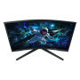LCD Monitor, SAMSUNG, 27 , 2560 x 1440 pixels, Wide Quad HD, Native aspect ratio 16:9, LED, Curved, LS27CG554EUXEN