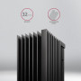 SSD ACC COOLER M.2 2280/36MM CLR-M2XL AXAGON