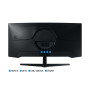 LCD Monitor, SAMSUNG, Odyssey G5, 34, Gaming/Curved/21 : 9, Panel VA, 3440x1440, 21:9, 1 ms, Tilt, Colour Black, LC34G55TWWPXEN