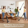 Vacuum Cleaner, DREAME, H12 DUAL, Upright/Cordless, 200 Watts, Capacity 0.5 l, Grey, Weight 4.75 kg, HHV4