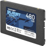 SSD, PATRIOT, Burst Elite, 480GB, SATA 3.0, 3D NAND, Write speed 320 MBytes/sec, Read speed 450 MBytes/sec, 2,5, TBW 200 TB, PBE480GS25SSDR