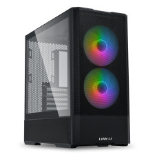 Case, LIAN LI, LANCOOL 207, MidiTower, Case product features Transparent panel, Not included, ATX, MicroATX, MiniITX, Colour Black, G99.LAN207RX.00